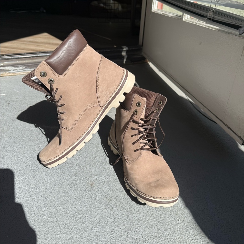 Tan Timberland Boots